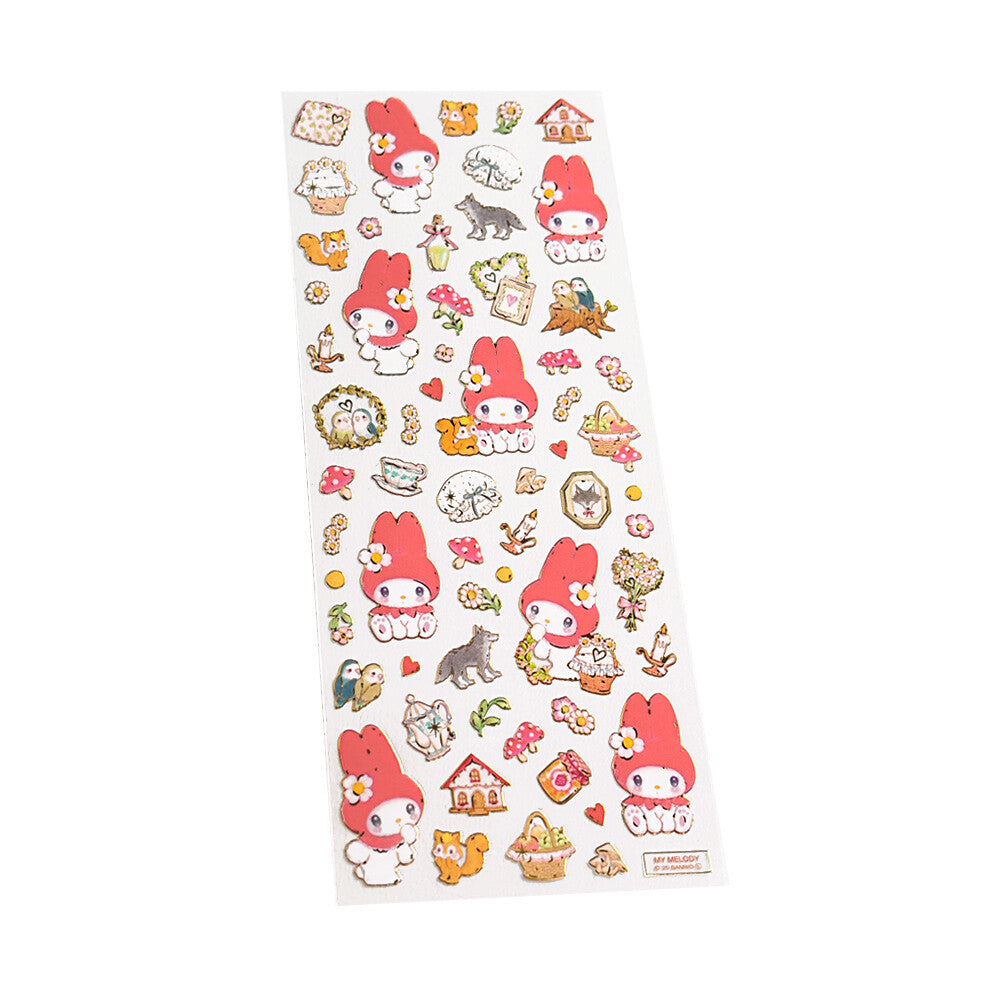 Sanrio x Takei Miki Sticker Sheet - Little Red My Melody