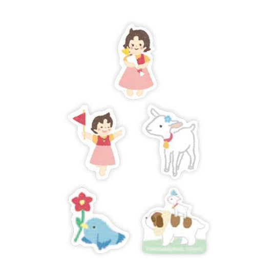 Furukawashiko Flake Stickers - Exciting Heidi | Papermind Shop