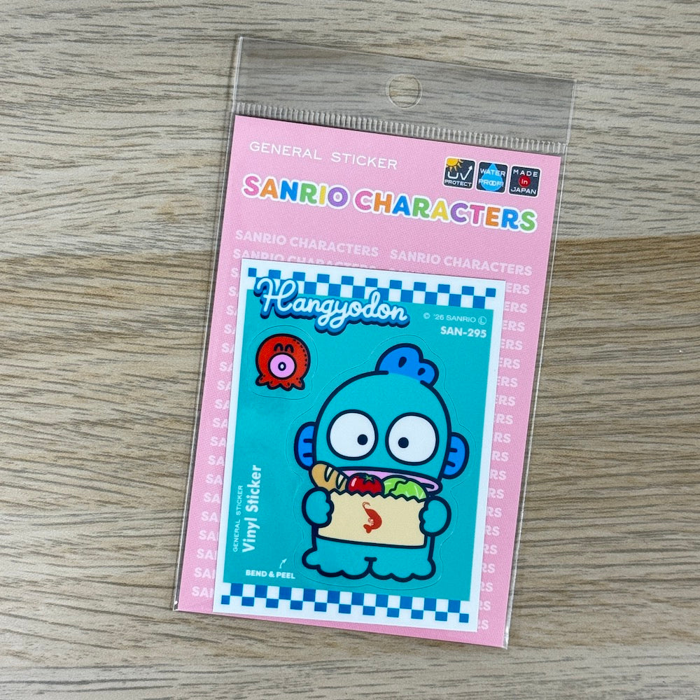 Sanrio Characters Half-Cut Sticker Sheet – Hangyodon | Kawaii Decals for Planners & Scrapbooking - Shop Vinyl Stickers and Japanese Stationery at Papermind Stationery Shop
