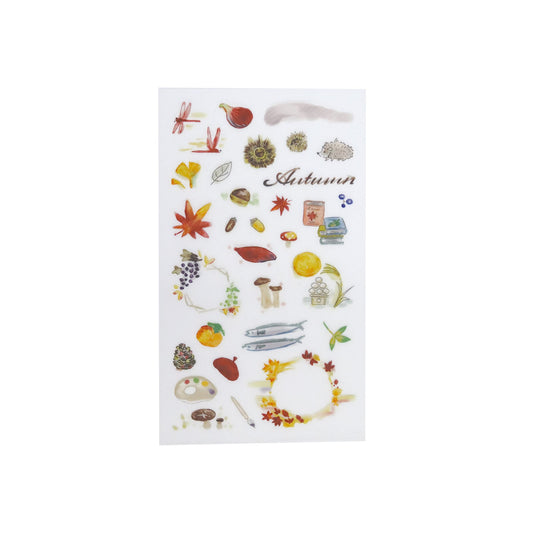 Irodo Paper Transfer Stickers - Autumn | Papermind Shop