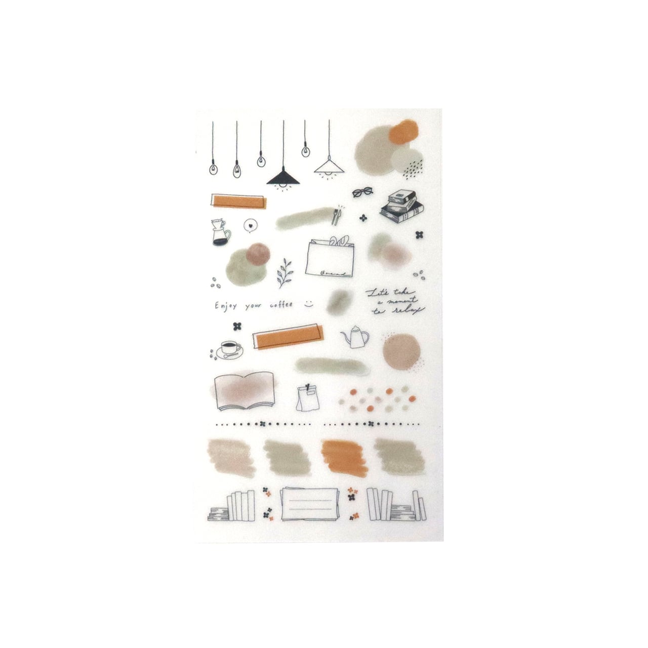 Irodo Paper Transfer Stickers - Interior Living | Papermind Shop