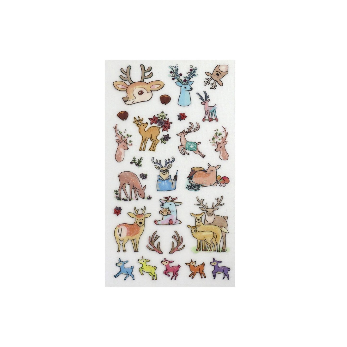 Irodo Paper Transfer Stickers - Deer | Papermind Shop