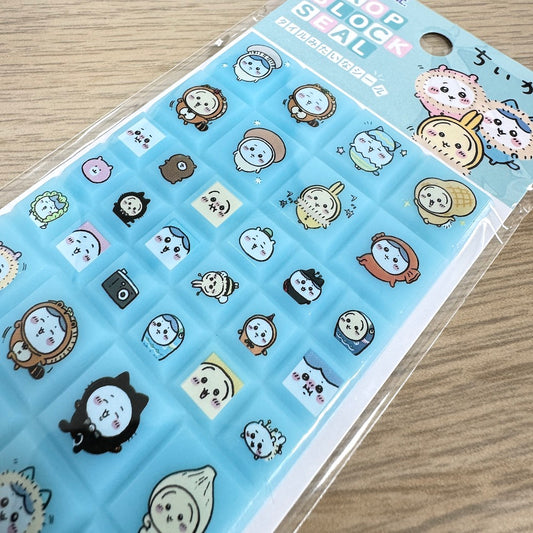 Chiikawa Drop Block Stickers (MIX1) - Shop Sticker Sheets and Japanese Stationery at Papermind Stationery Shop