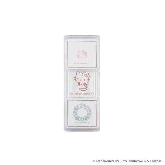 Kutsuwa Hancoco Slide Stamp - Sanrio Character Hello Kitty | Papermind Stationery