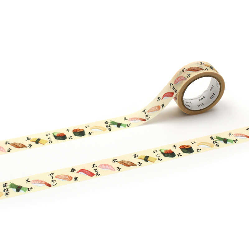 MT 15mm Washi Tape - Japanese Sushi
