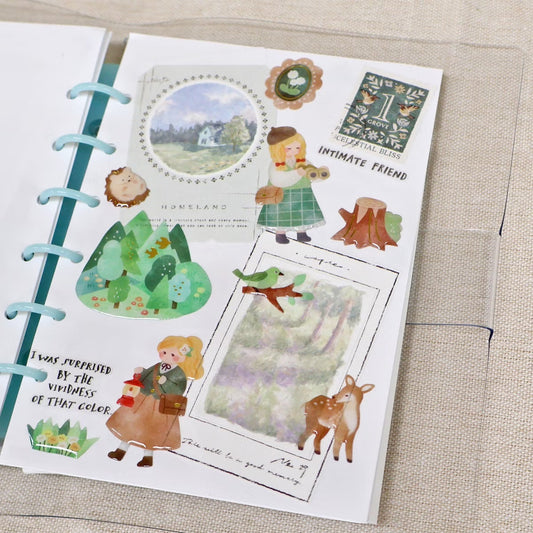 Mind Wave Mon Atelier Sticker - Nature - Shop Sticker Sheets and Japanese Stationery at Papermind Stationery Shop