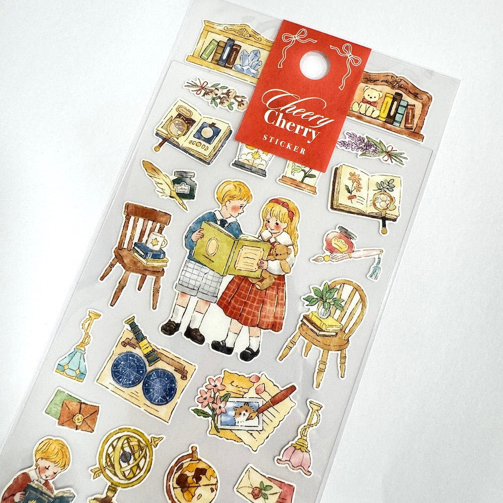 Mind Wave Cheerly Cherry Sticker for Room 82879 - Shop Sticker Sheets and Japanese Stationery at Papermind Stationery Shop