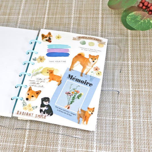 Mind Wave Photo Selection Sticker Sheet - Shiba Inu - Shop Sticker Sheets and Japanese Stationery at Papermind Stationery Shop