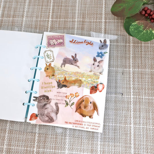 Mind Wave Photo Selection Sticker Sheet - Rabbit - Shop Sticker Sheets and Japanese Stationery at Papermind Stationery Shop