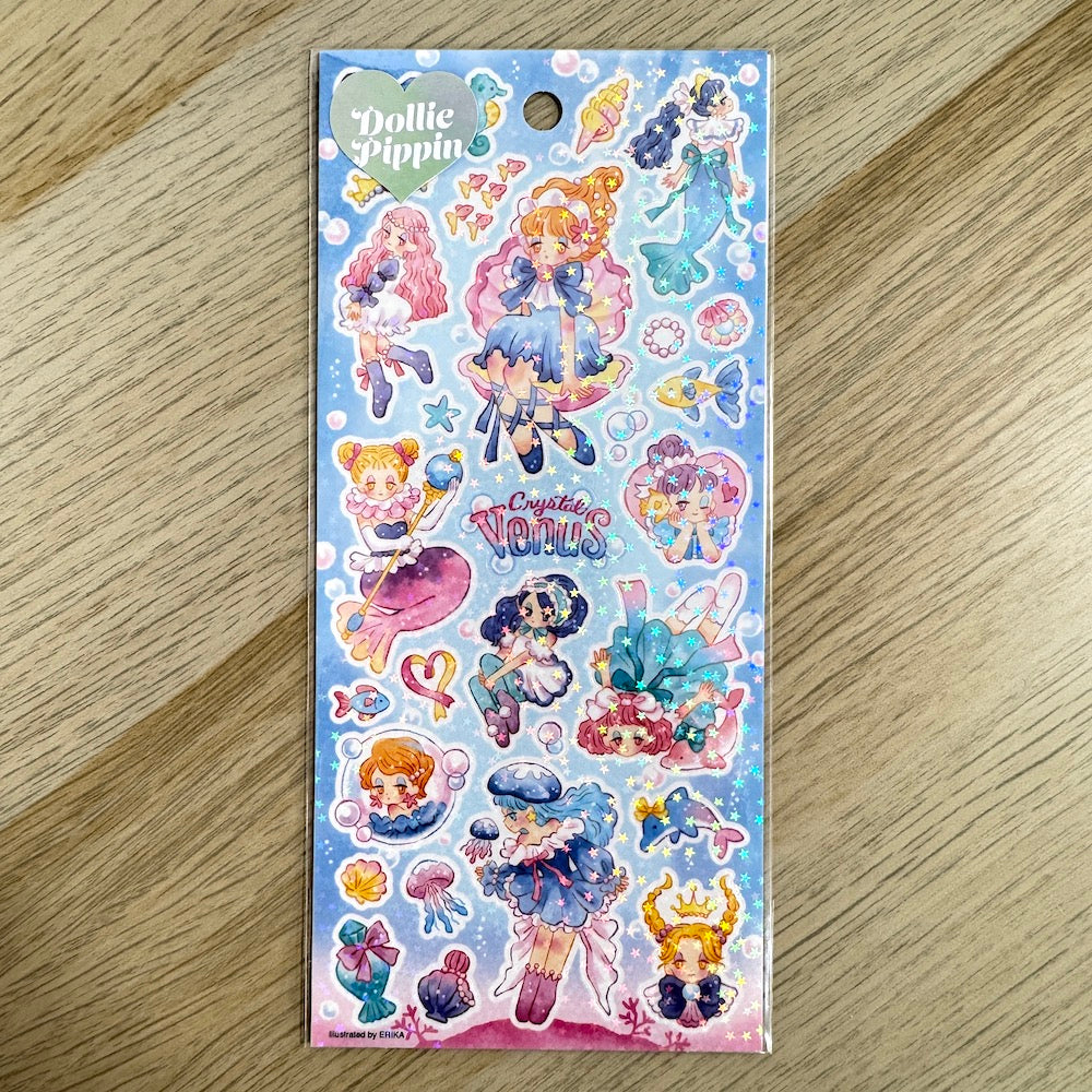 Mind Wave Dolly Pippin Stickers - Crystal Venus - Shop Sticker Sheets and Japanese Stationery at Papermind Stationery Shop