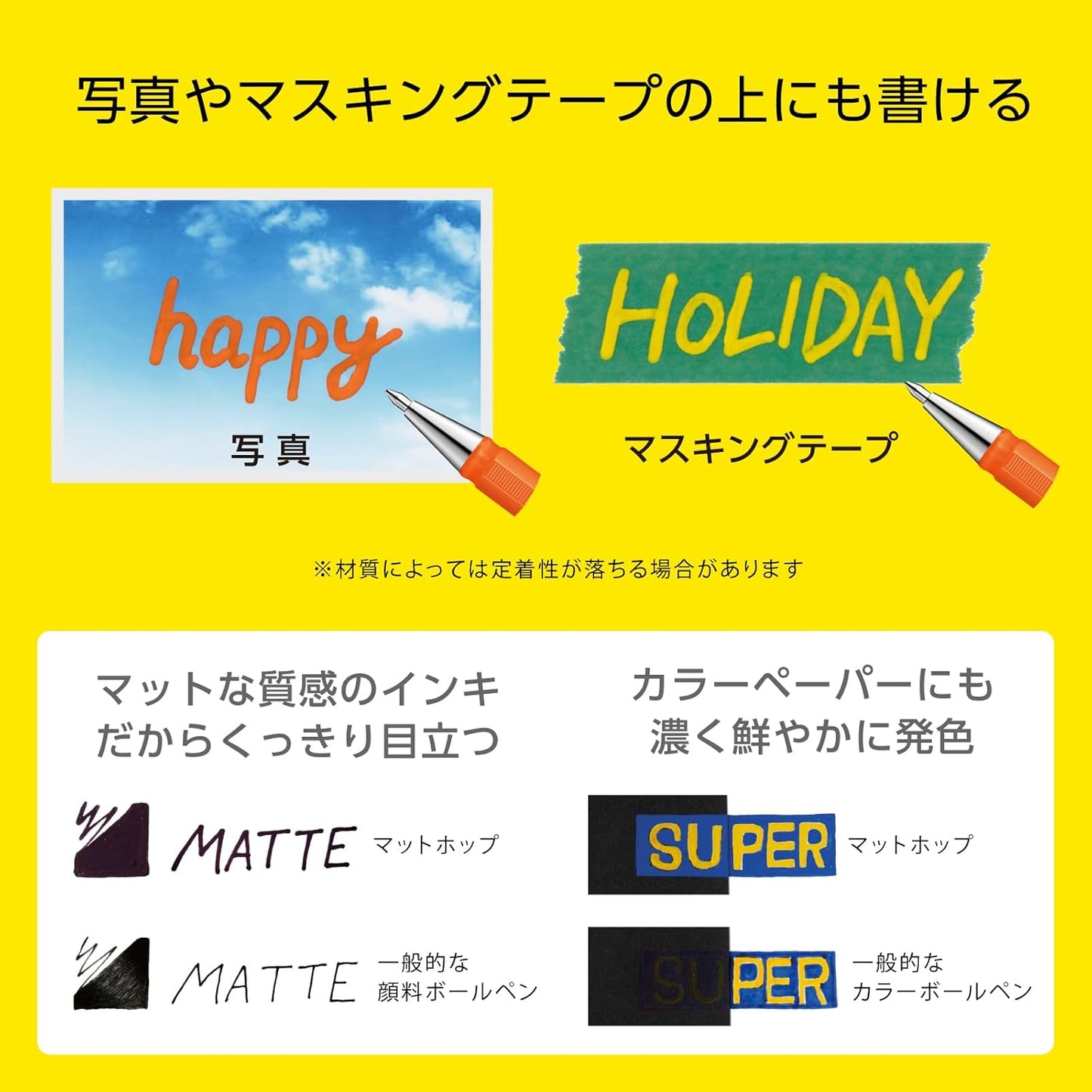 Pentel Mattehop Color Ball Pen 7 Color Set - Original Set | Papermind Shop