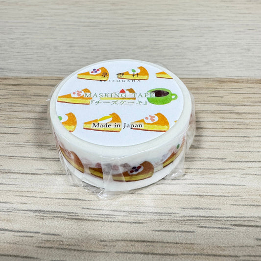 Seitousha 15mm Washi Tape - Japanese Cheesecake | Papermind Shop