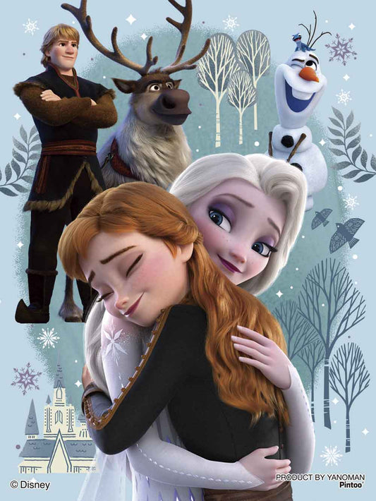 Yanoman Petit Paris Clear Jigsaw Puzzle 150 Pcs - Disney Frozen Towards The Future | Papermind Stationery