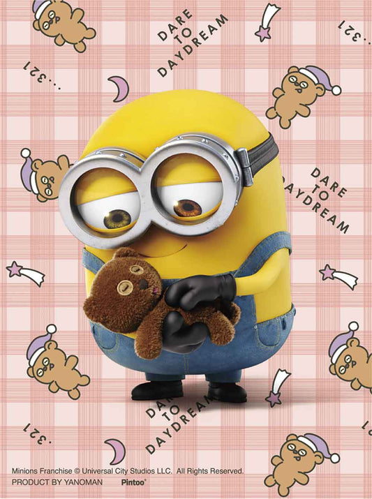 Yanoman Petit Paris Clear Jigsaw Puzzle 150 Pcs - Minions Goodnight Tim | Papermind Stationery