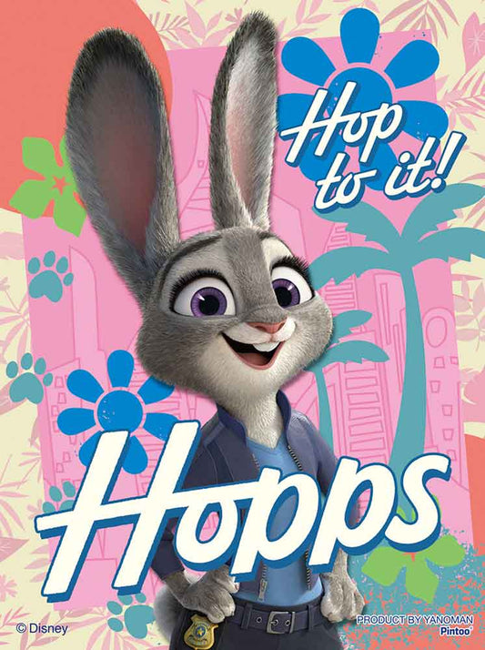 Yanoman Petit Paris Clear Jigsaw Puzzle 150 Pcs - Disney Judy Hopps/Zootopia 2 | Papermind Stationery