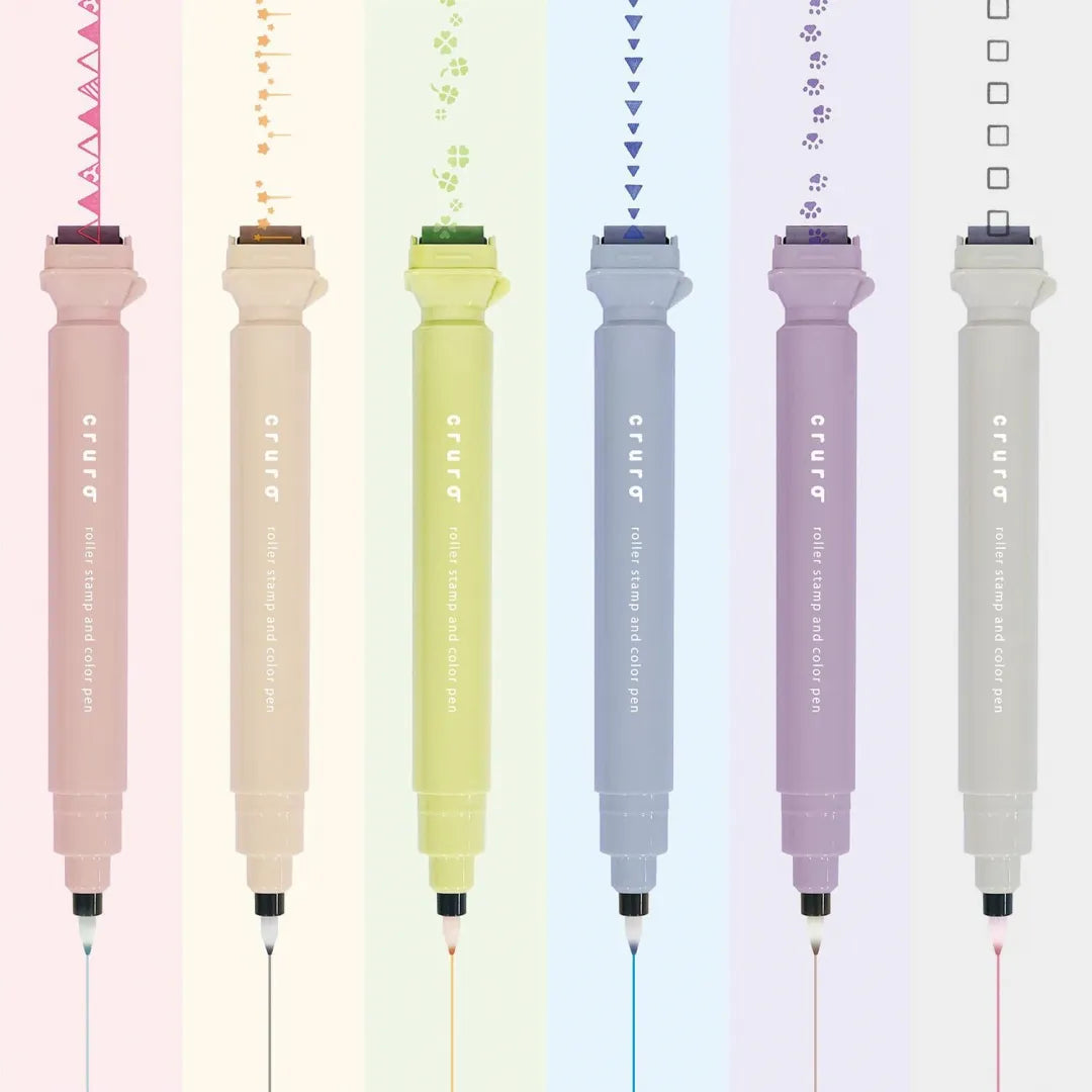 Kutsuwa Cruro Stamp Pens Review - Papermind Stationery Shop