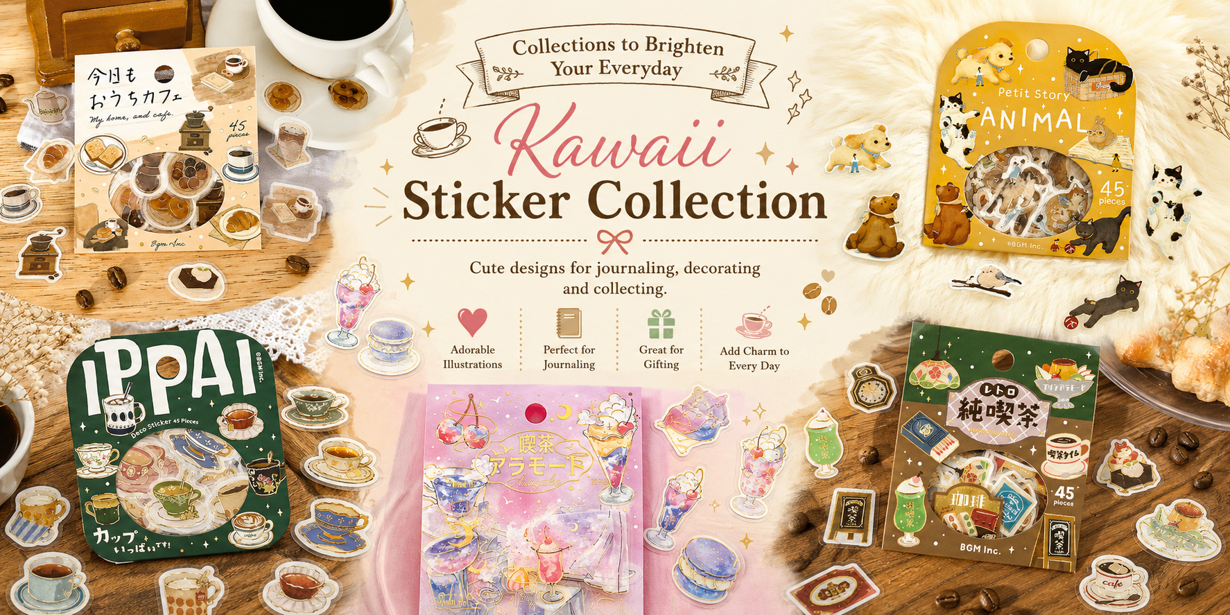 Flake Stickers Japan | Papermind Stationery