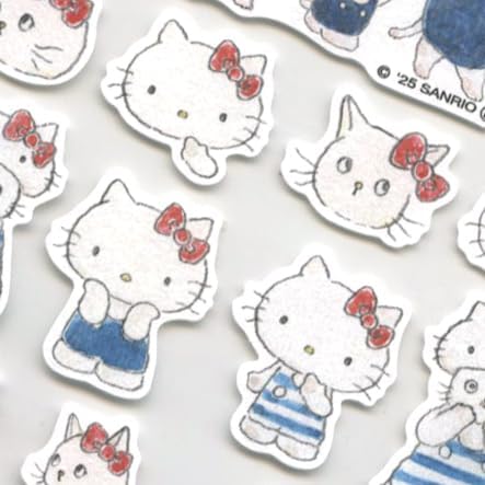Active Corp Sticker Sheet Tocoro Comugi x Sanrio Hello Kitty