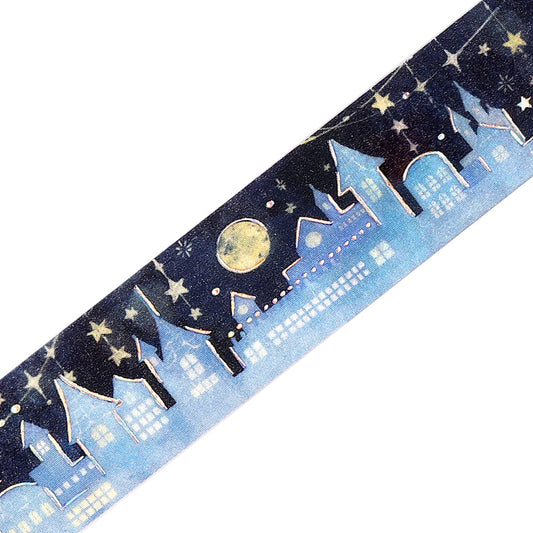 BGM 15mm Washi Tape - City of Starlight | Papermind Shop