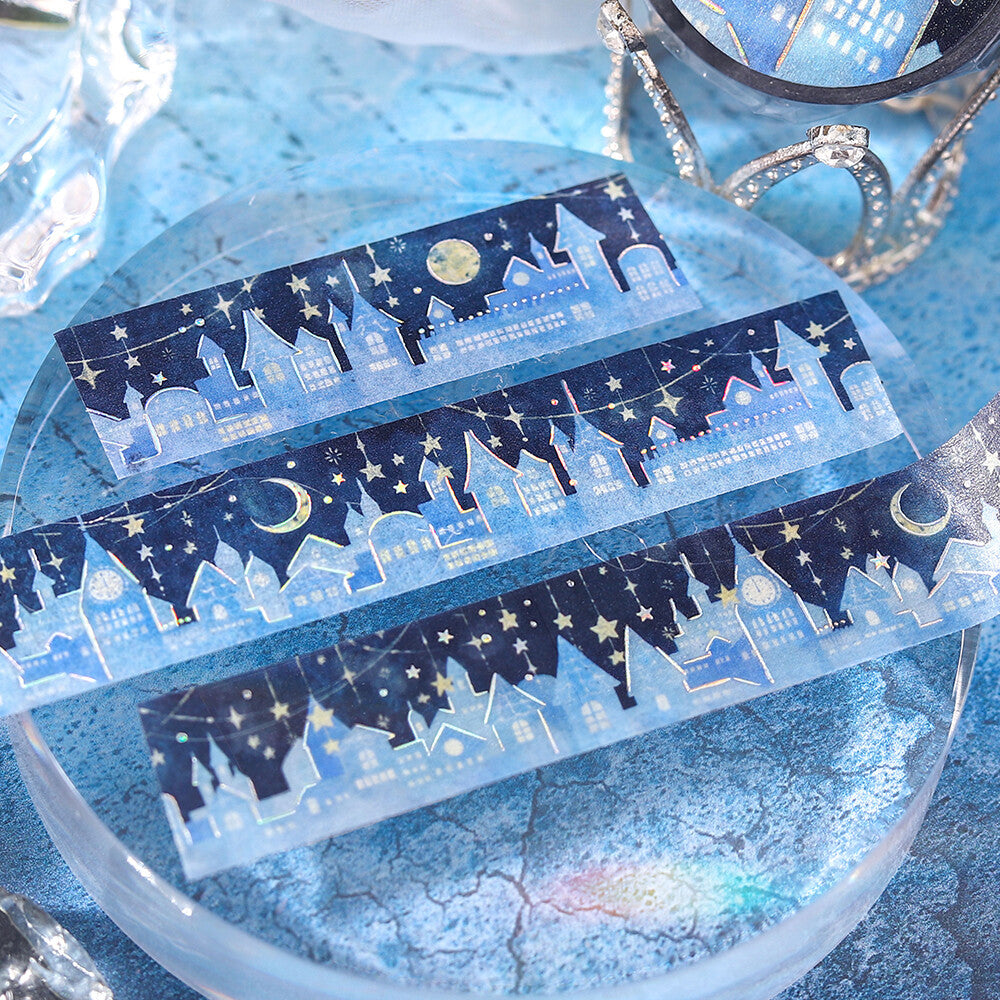 BGM 15mm Washi Tape - City of Starlight | Papermind Shop