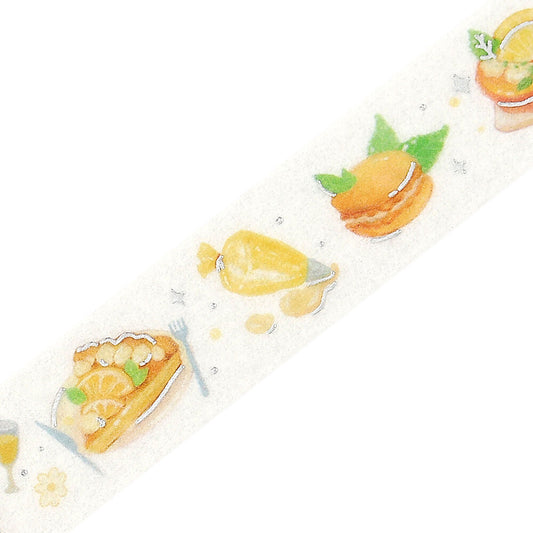 BGM 15mm Washi  Tape "Tokimeki Flavor" - Lemon | Papermind Shop
