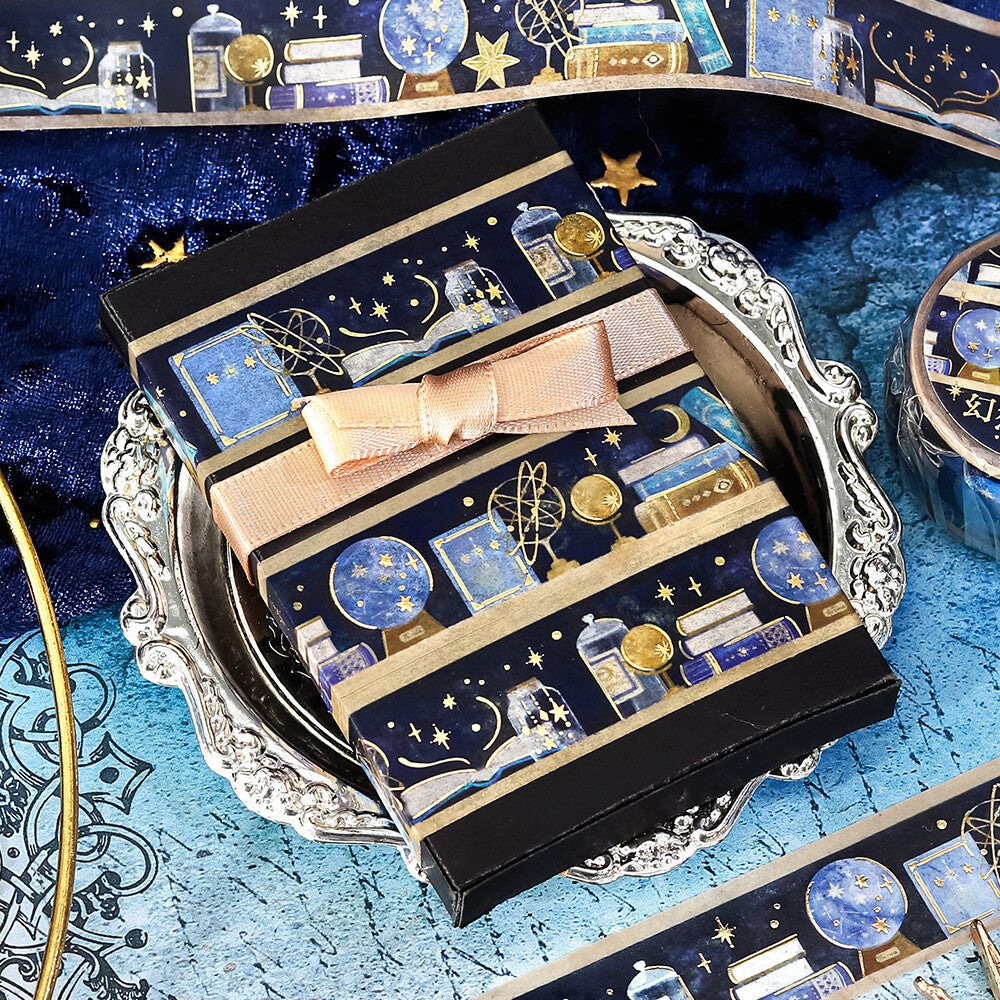 BGM 20mm Foil Stamp Washi Tapes "Fantasy Biblio" Astra | Papermind Shop