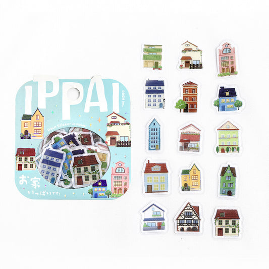 BGM Flake Sticker Foil Stamp "IPPAI" Vol.4 Lots of House