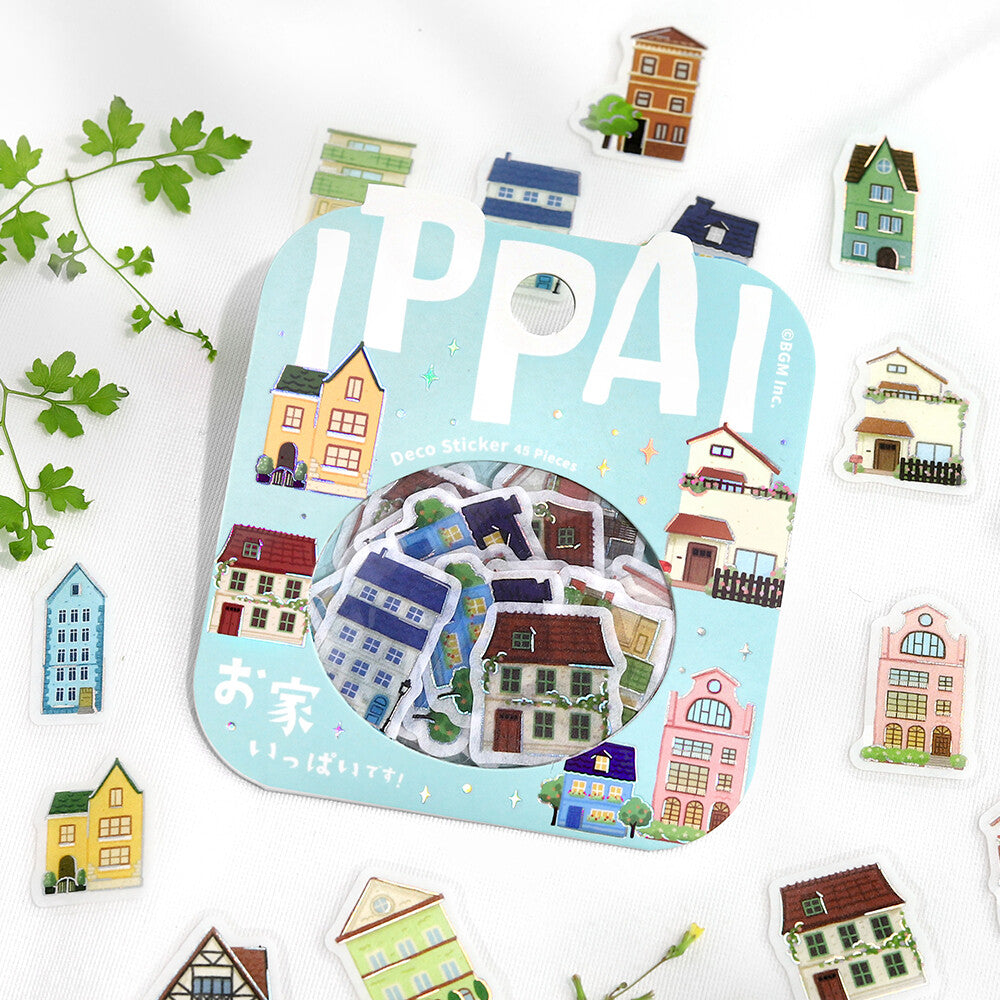 BGM Flake Sticker Foil Stamp "IPPAI" Vol.4 Lots of House