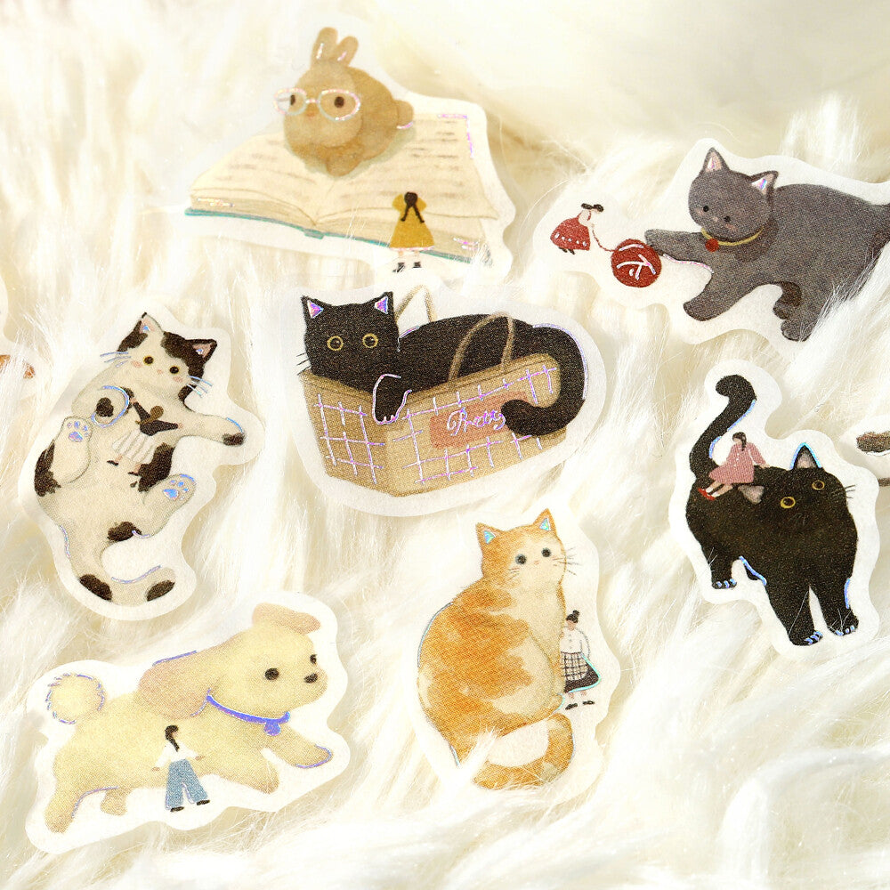 BGM Flake Stickers - Petit Story Animal | Papermind Shop