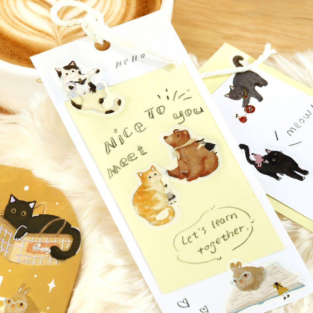 BGM Flake Stickers - Petit Story Animal