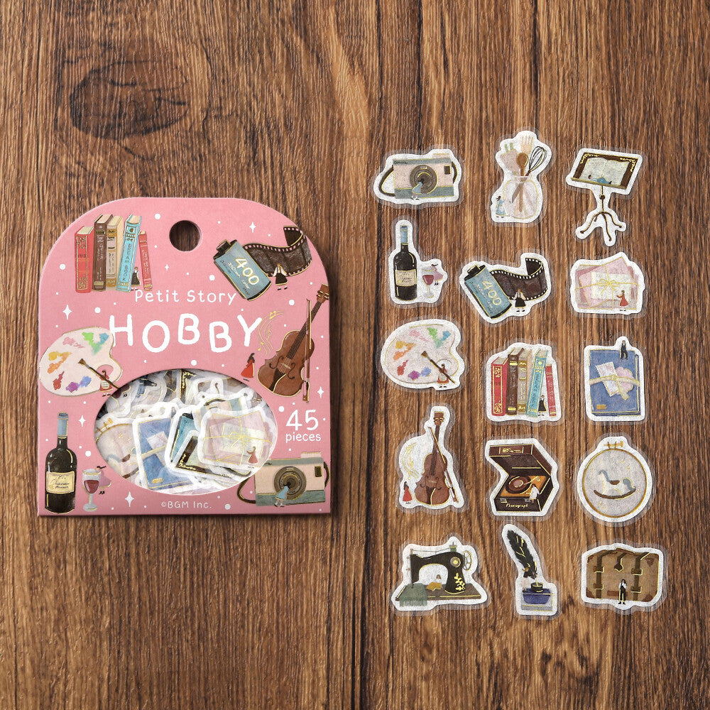 BGM Flake Stickers - Petit Story Hobby | Papermind Shop