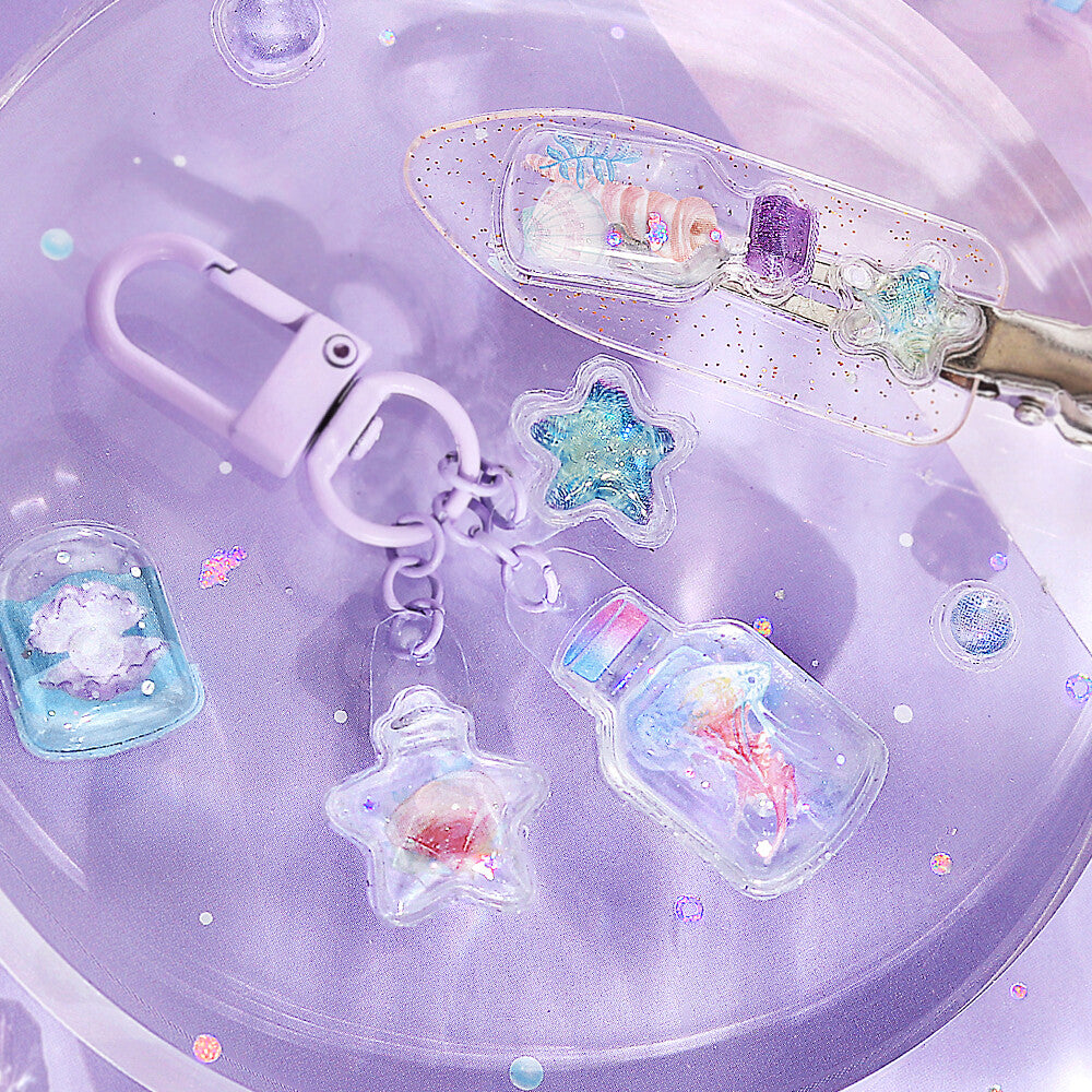 BGM Sticker Sheet Sparkling 3D Sticker From the Sea