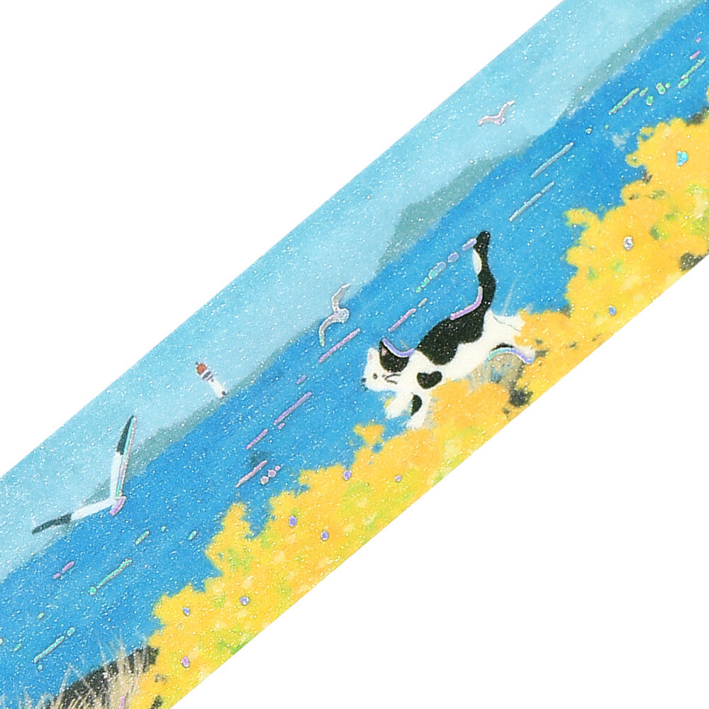 BGM 20mm Washi Masking Tape – The Cat's Journey: Word on the Sea Breeze 