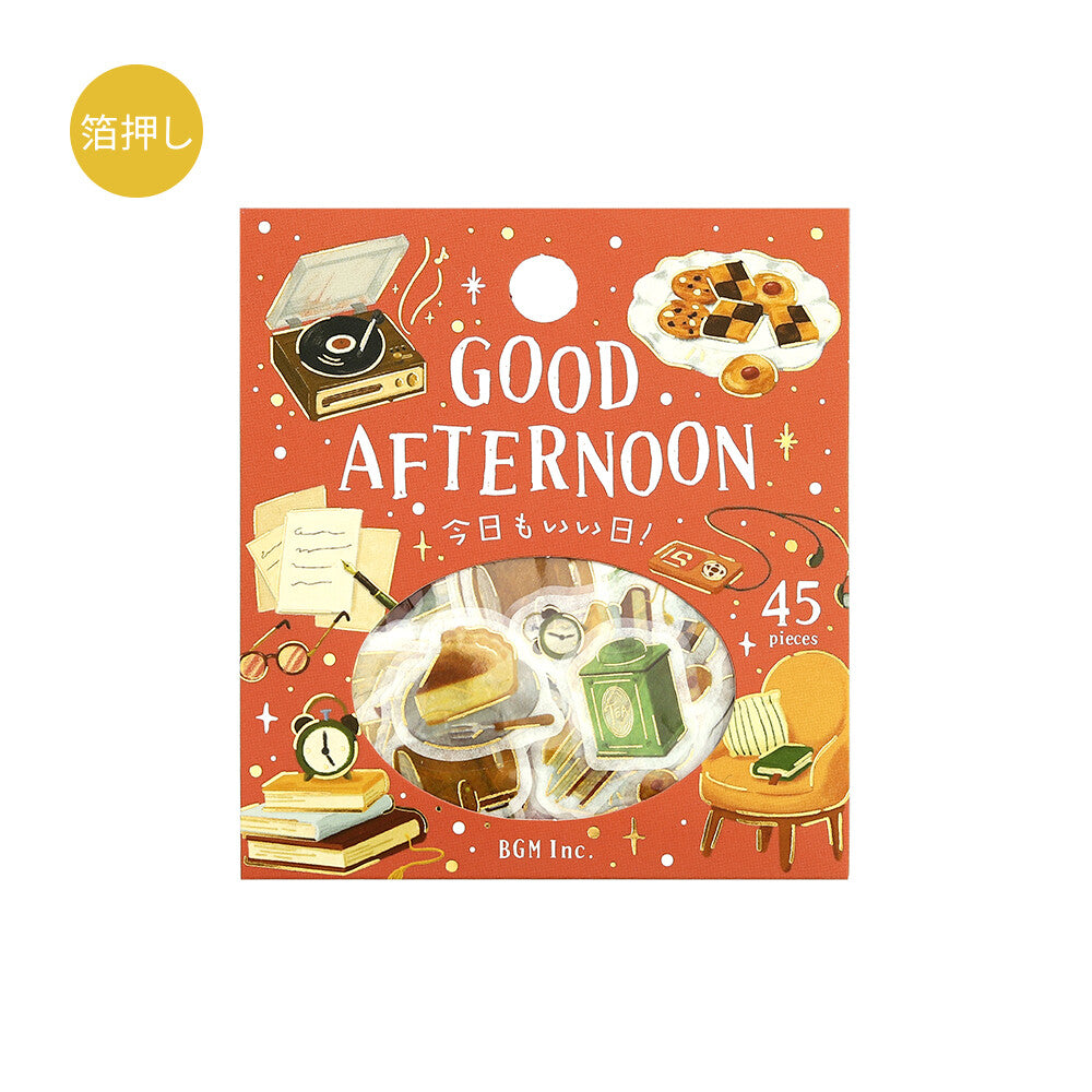 BGM Foil-Stamped Flake Stickers – Another Good Day: Good Afternoon