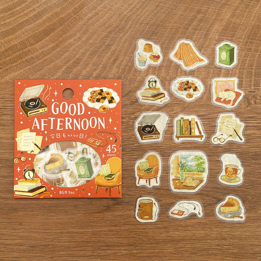 BGM Foil-Stamped Flake Stickers – Another Good Day: Good Afternoon