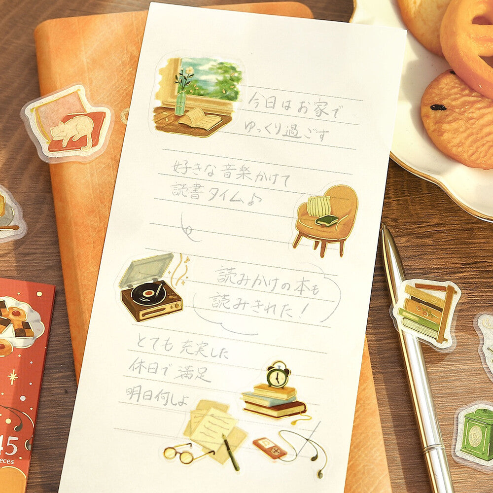 BGM Foil-Stamped Flake Stickers – Another Good Day: Good Afternoon