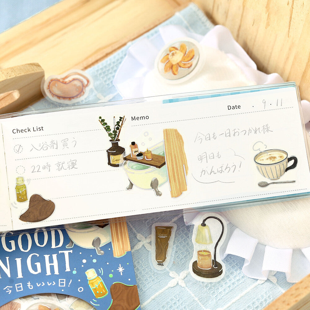 BGM Foil-Stamped Flake Stickers – Another Good Day: Good Night
