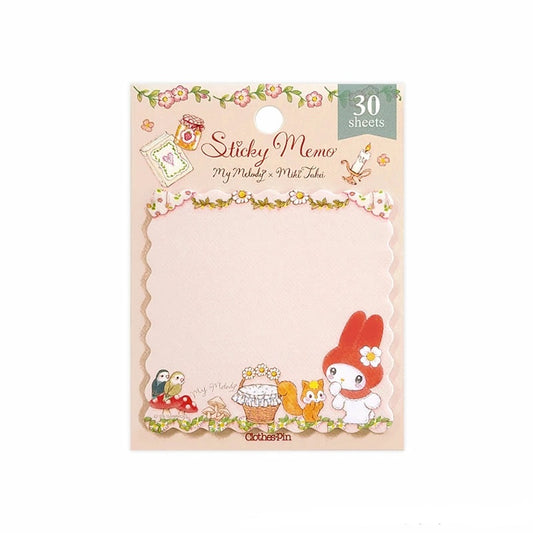 Miki Takei x Sanrio Character Sticky Note My Melody