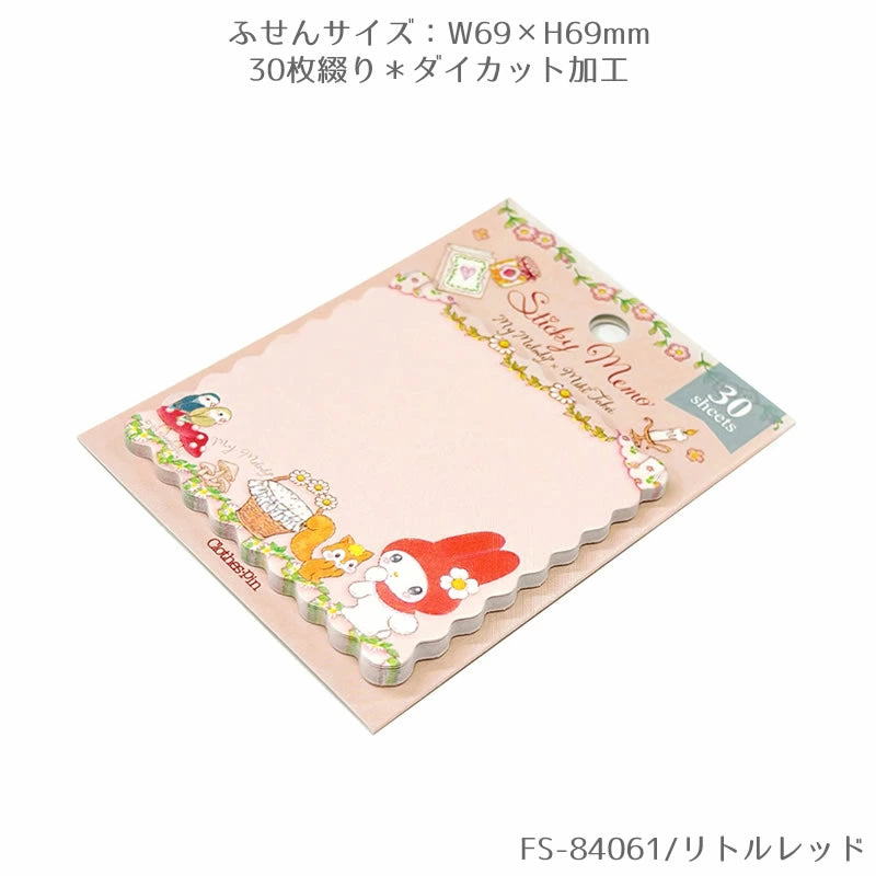 Miki Takei x Sanrio Character Sticky Note My Melody