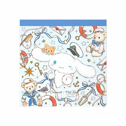 Miki Takei x Sanrio Character Memo Pad Cinamorall