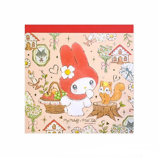 Miki Takei x Sanrio Character Memo Pad My Melody