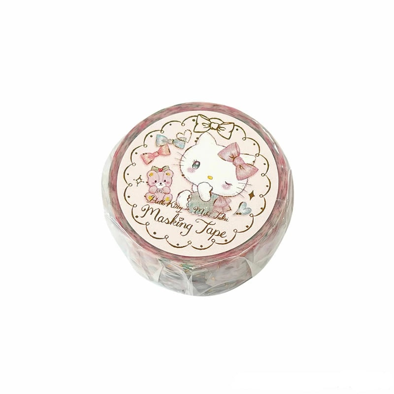 Miki Takei x Sanrio Character 18mm Washi Tape Masking Tape Hello Kitty