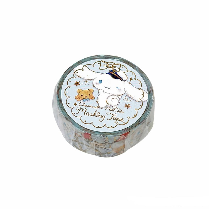 Miki Takei x Sanrio Character 18mm Washi Tape Masking Tape Cinnamoroll