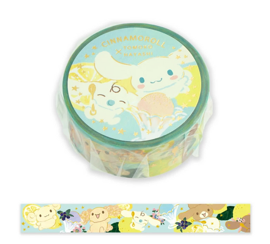 Sanrio Cinnamoroll x Tomoko Hayashi Masking Tape 842223 Clothes-Pin