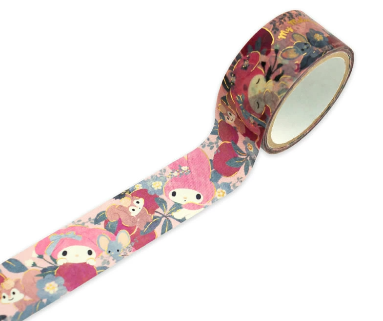Sanrio My Melody x Tomoko Hayashi Masking Tape 84224 Clothes-Pin | papermind.shop