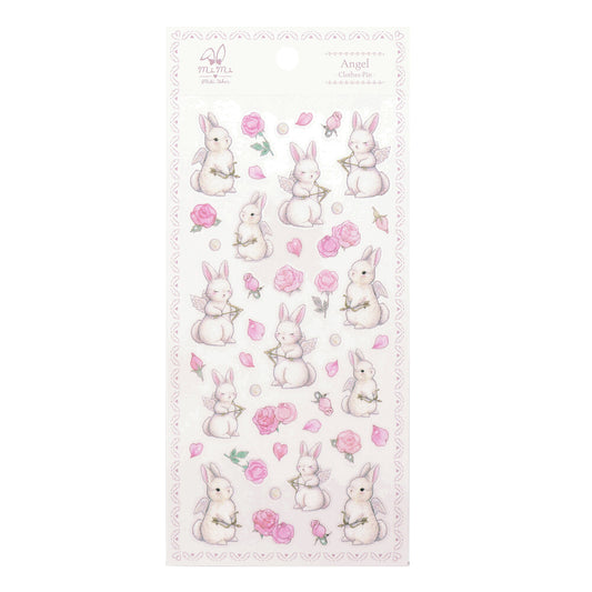 Takei Miki Mimi Sticker Sheet - Rabbit Angel