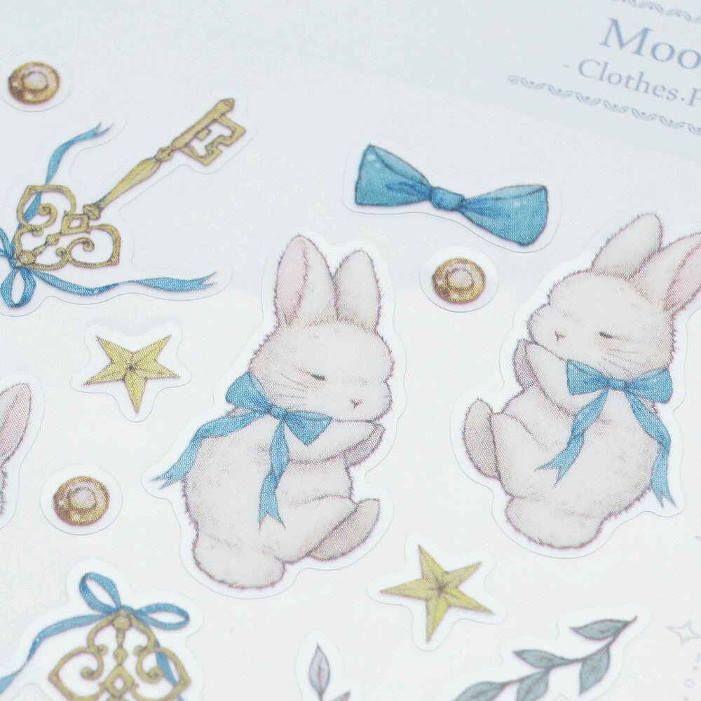 Takei Miki Mimi Sticker Sheet - Rabbit Moon