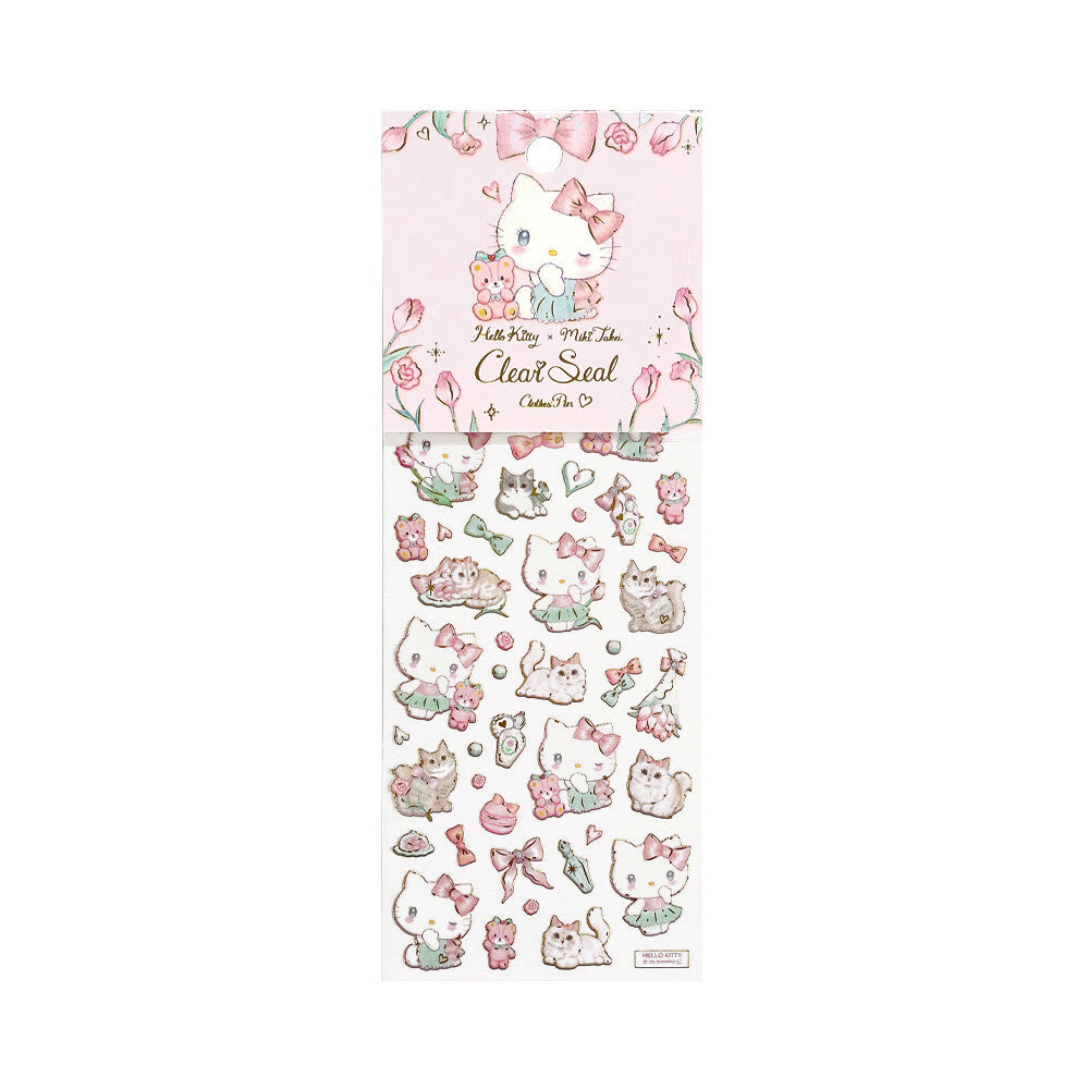 Sanrio x Takei Miki Sticker Sheet - Elegance Hello Kitty