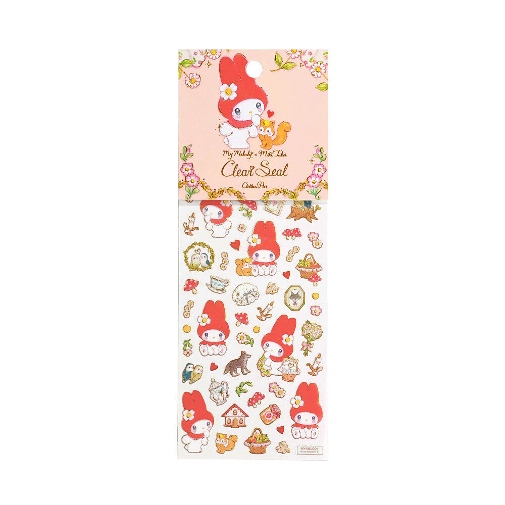 Sanrio x Takei Miki Sticker Sheet - Little Red My Melody