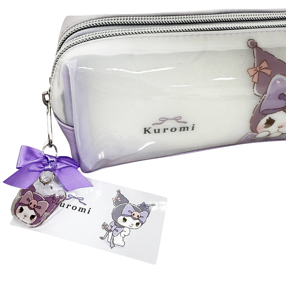 Sanrio Crux Ribbon Box Pencil Case - Kuromi | Papermind Shop